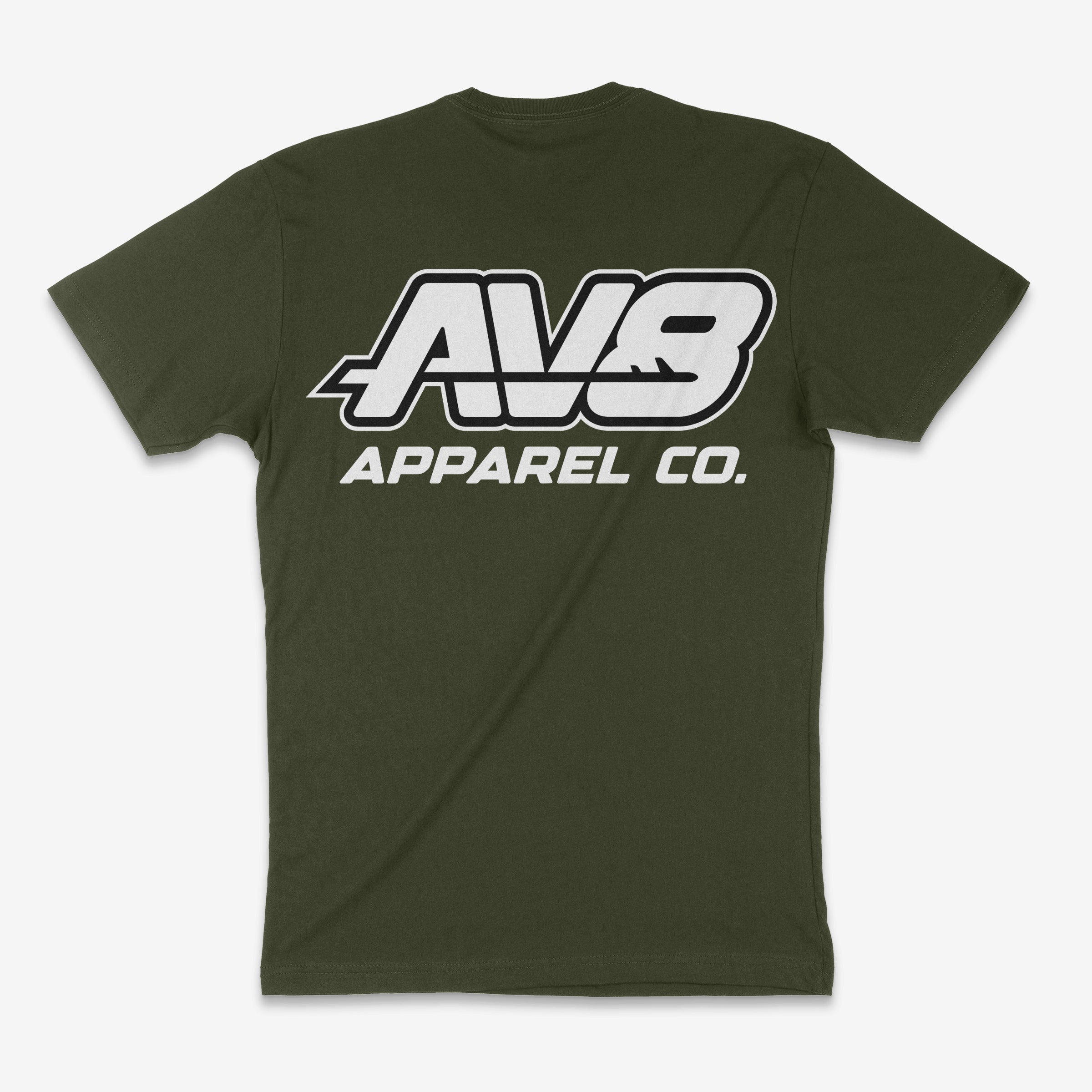 AV8 Apparel Co. Logo Men's T-Shirt
