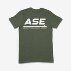 ASE Aspen/Pitkin County Airport Adult T-Shirt