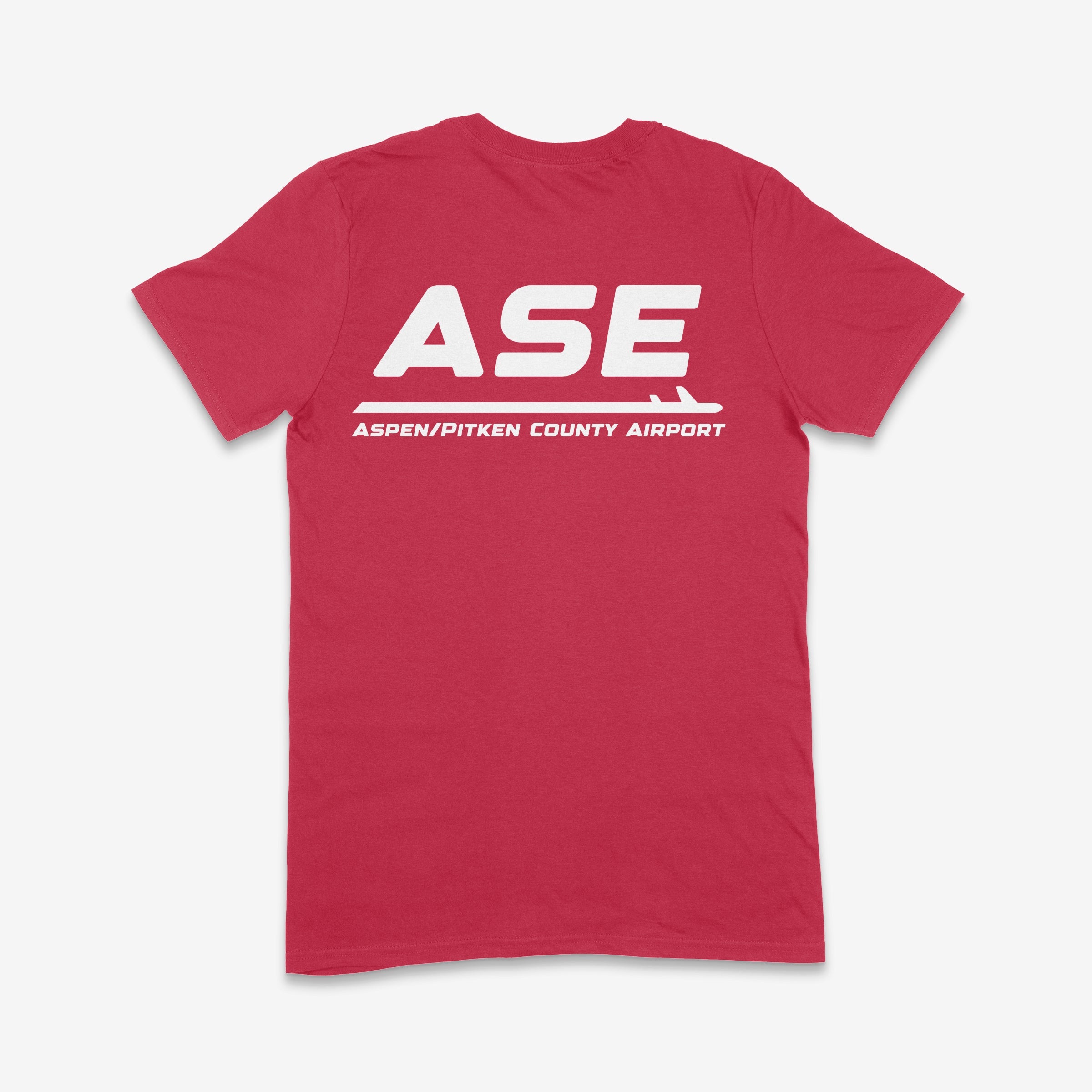 ASE Aspen/Pitkin County Airport Adult T-Shirt