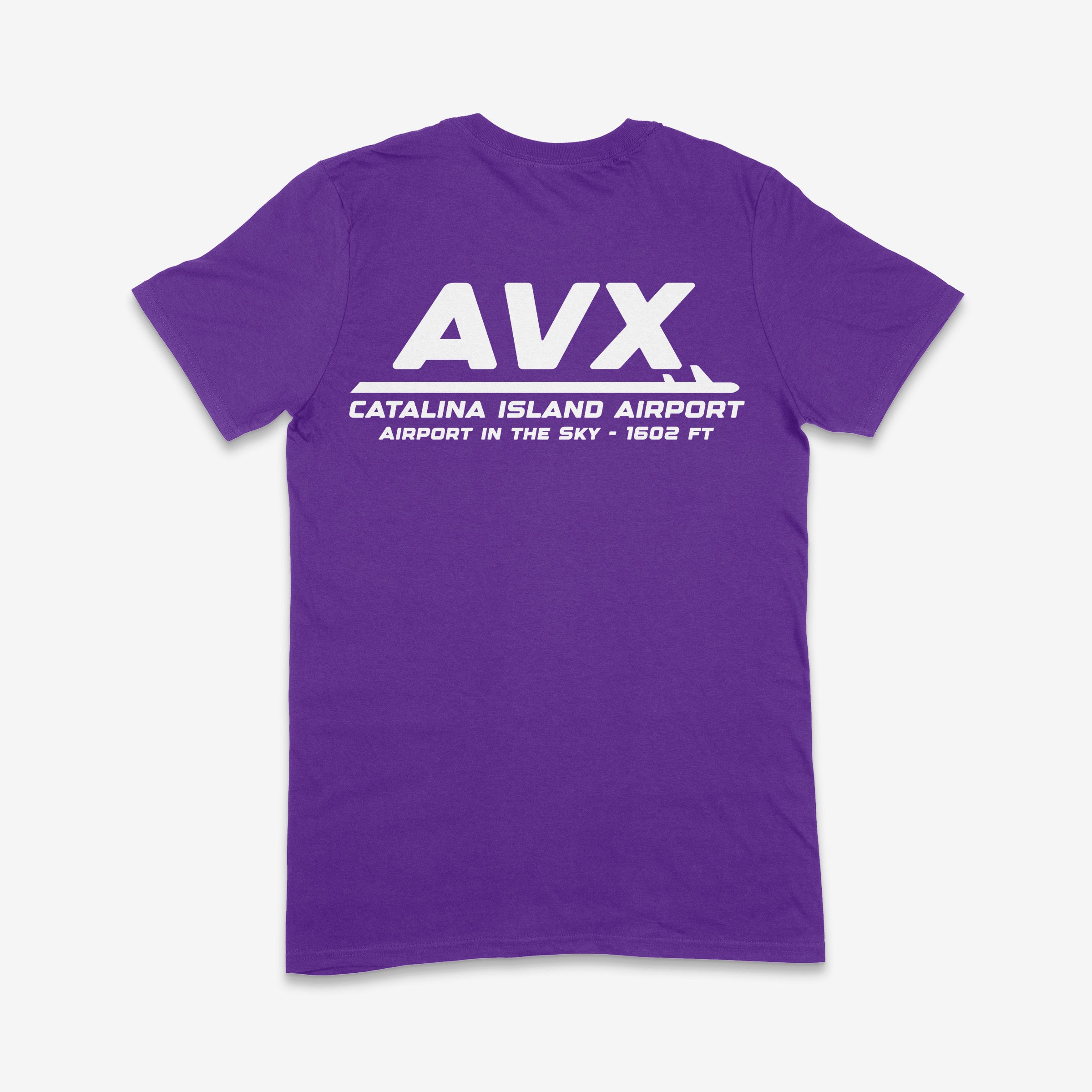AVX Catalina Island Airport in the Sky Adult T-Shirt