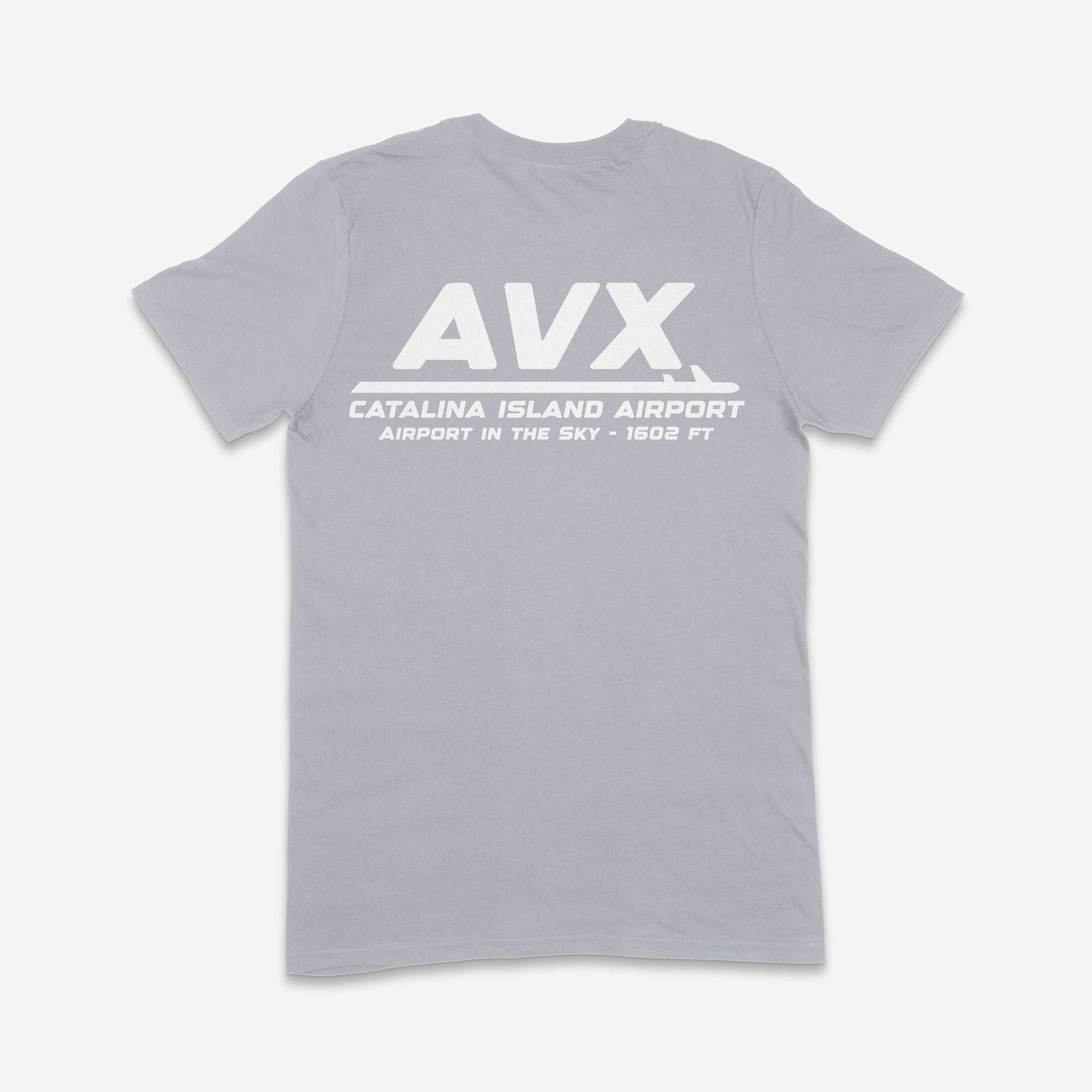 AVX Catalina Island Airport in the Sky Adult T-Shirt