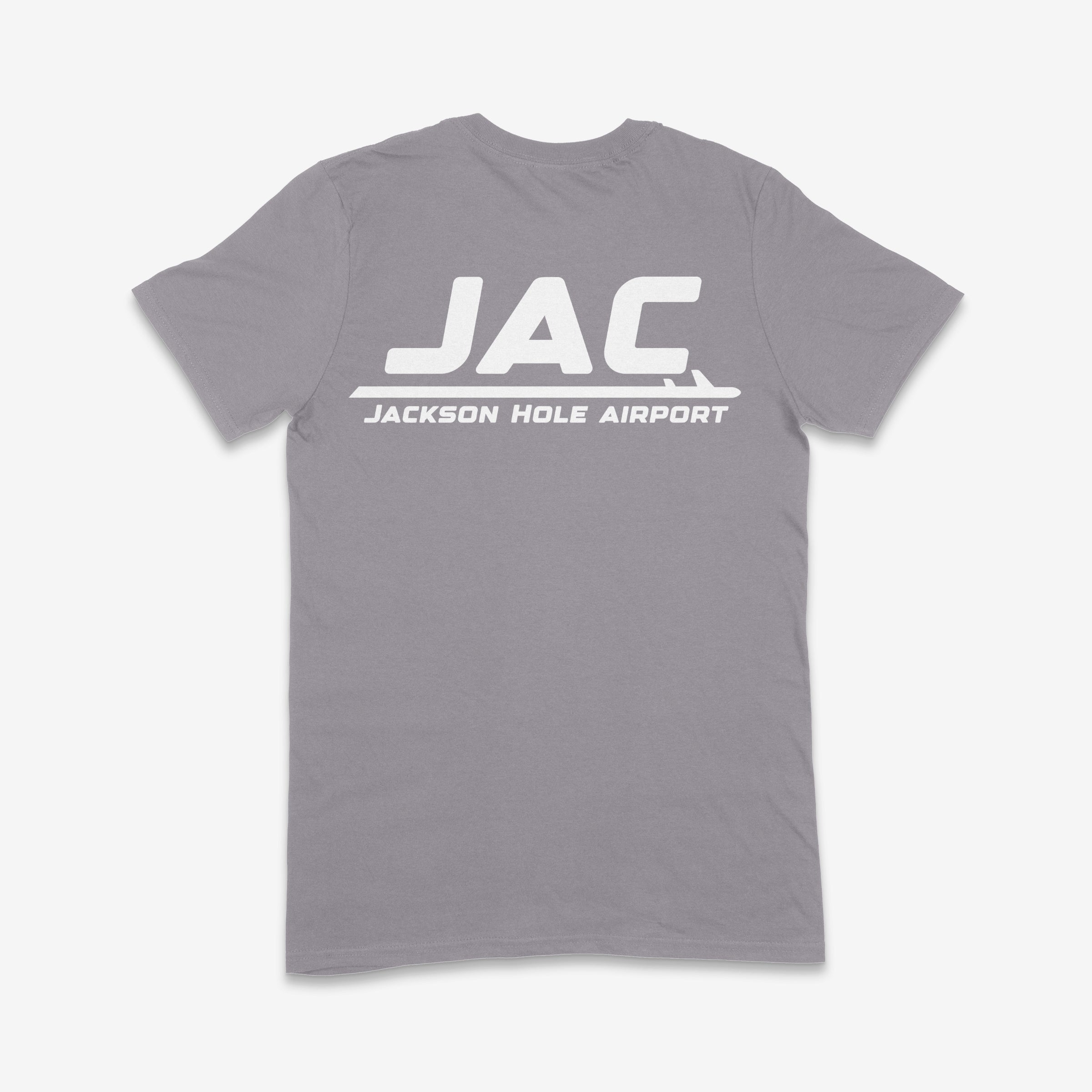 JAC Jackson Hole Airport Adult T-Shirt