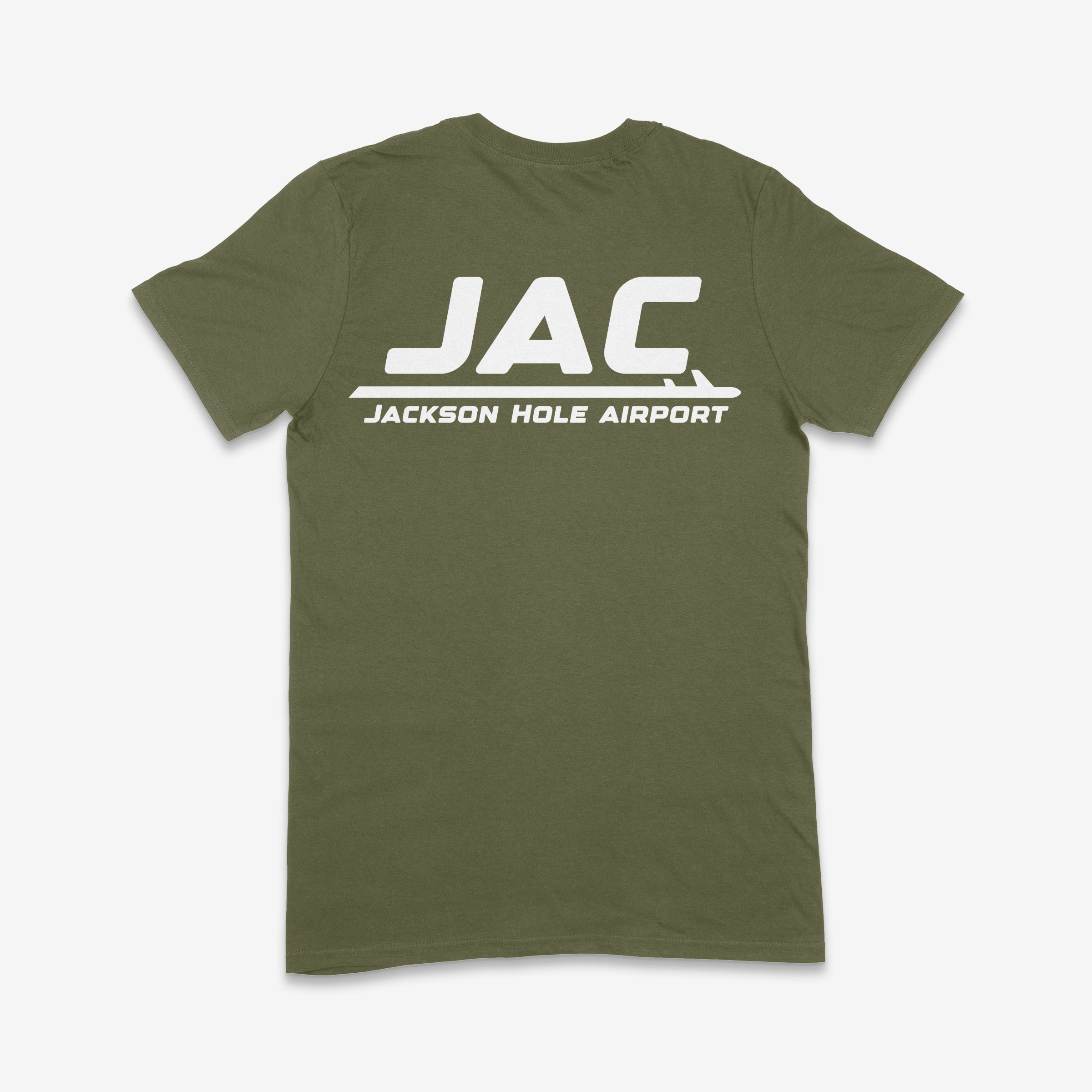 JAC Jackson Hole Airport Adult T-Shirt