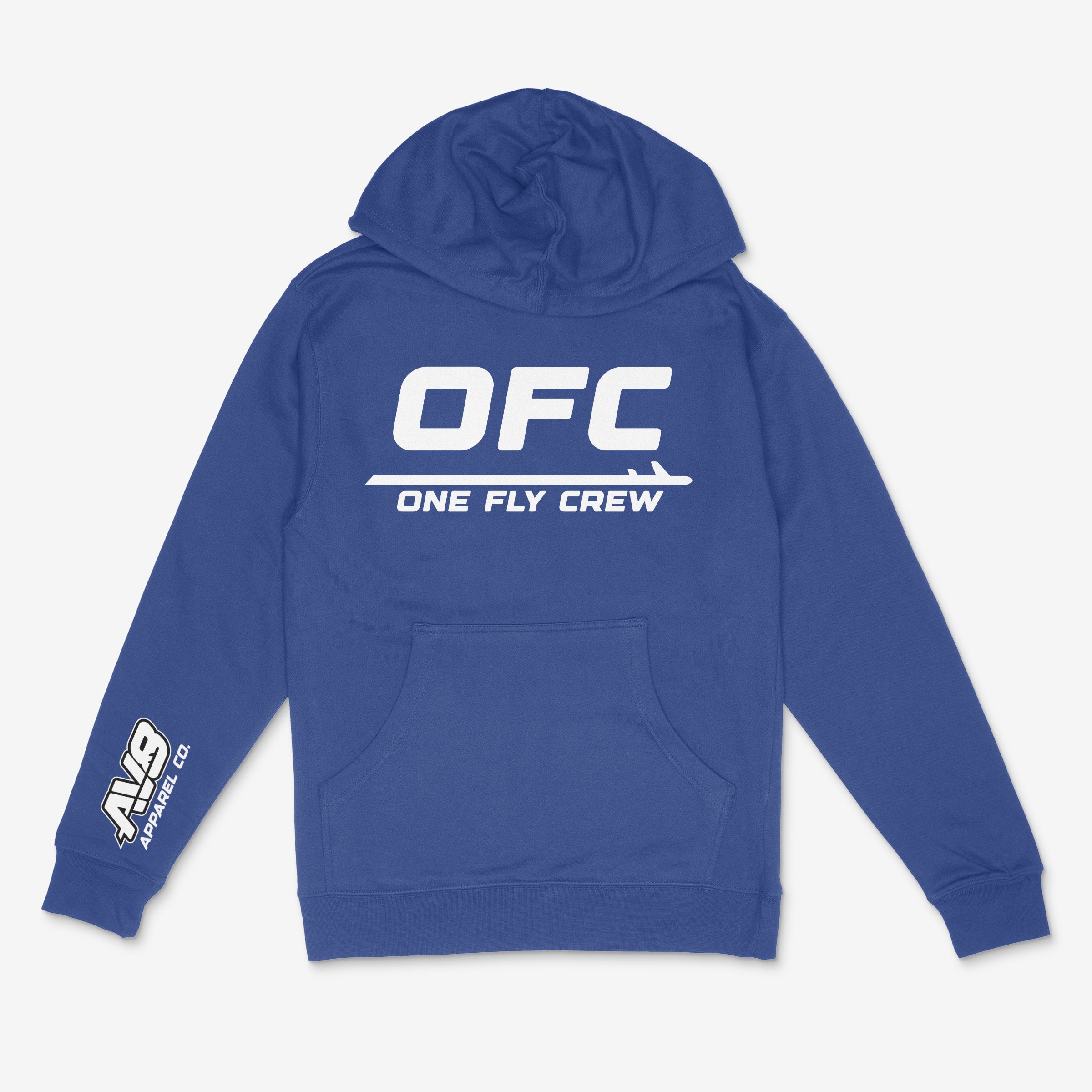 One Fly Crew Adult Aviation Hoodie Secondary image