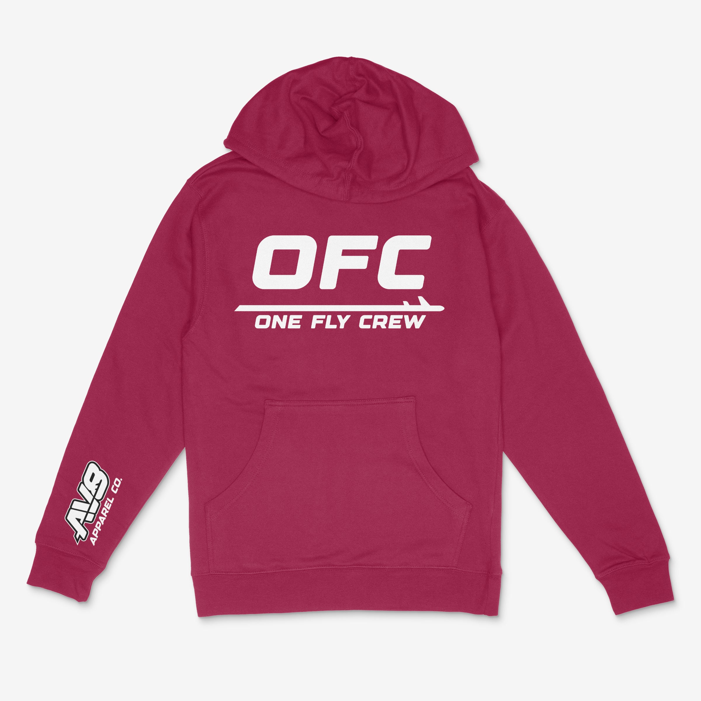 One Fly Crew Adult Aviation Hoodie