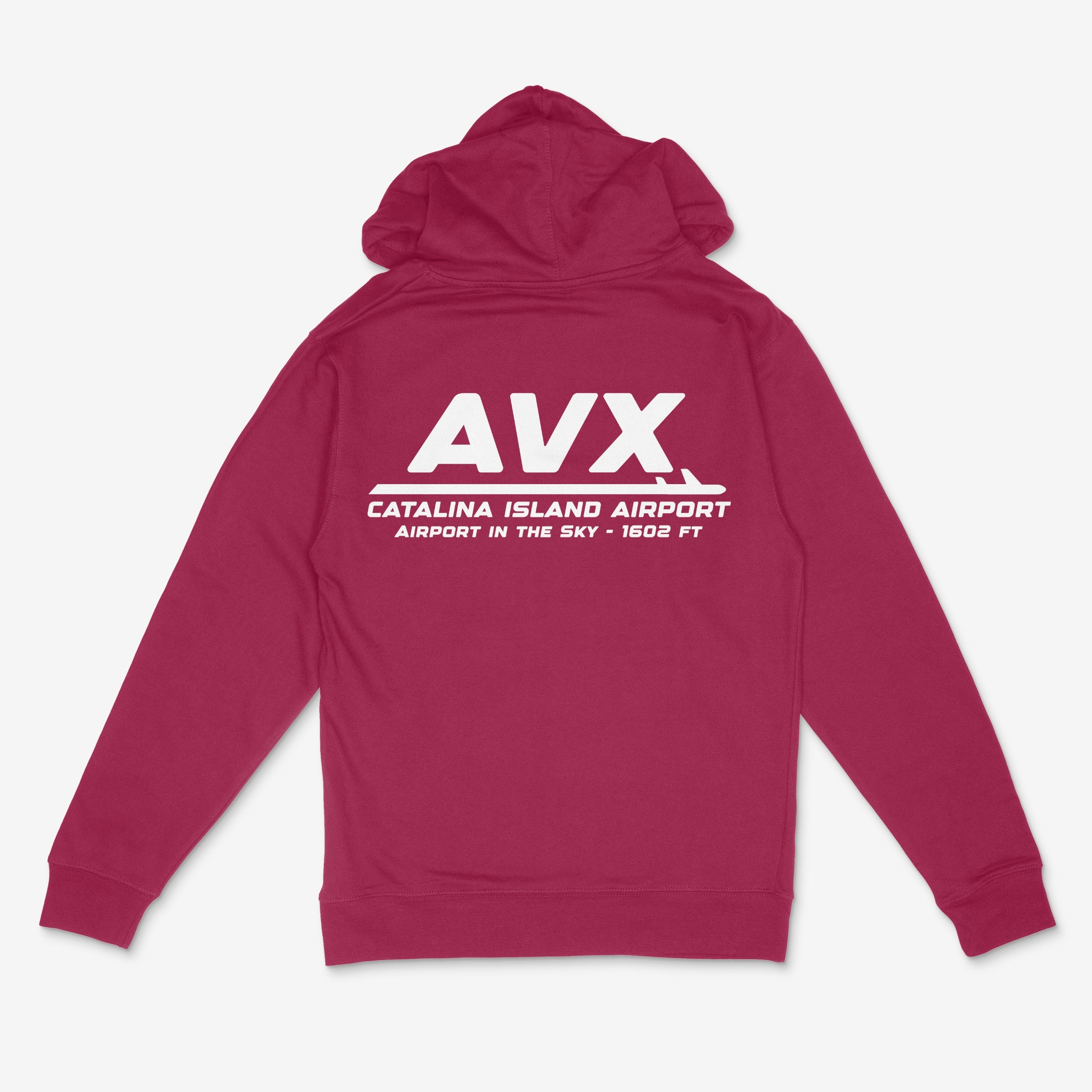 AVX Catalina Island Airport in the Sky Youth Hoodie Sweatshirt