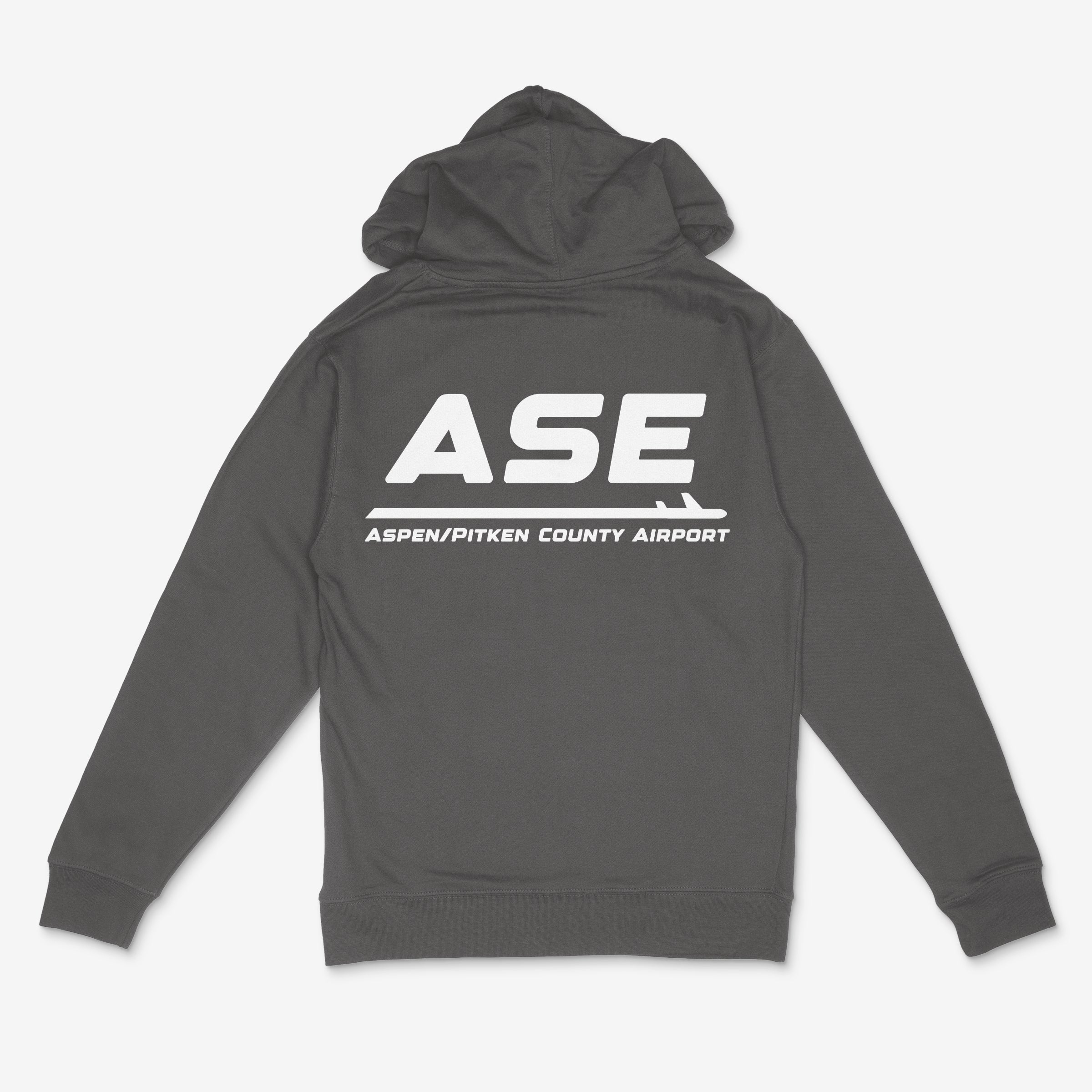 ASE Aspen/Pitkin County Airport Adult Hoodie Secondary image
