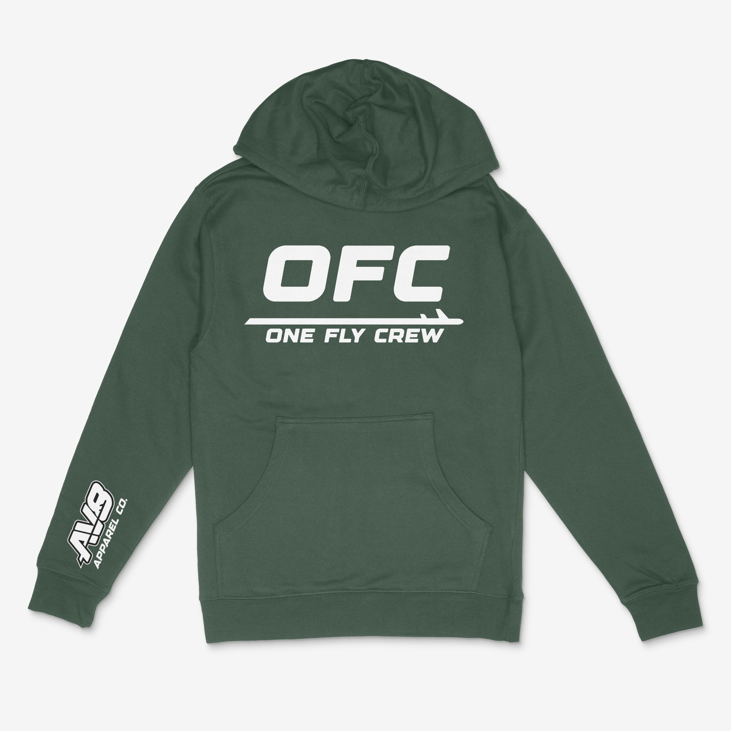 One Fly Crew Adult Aviation Hoodie