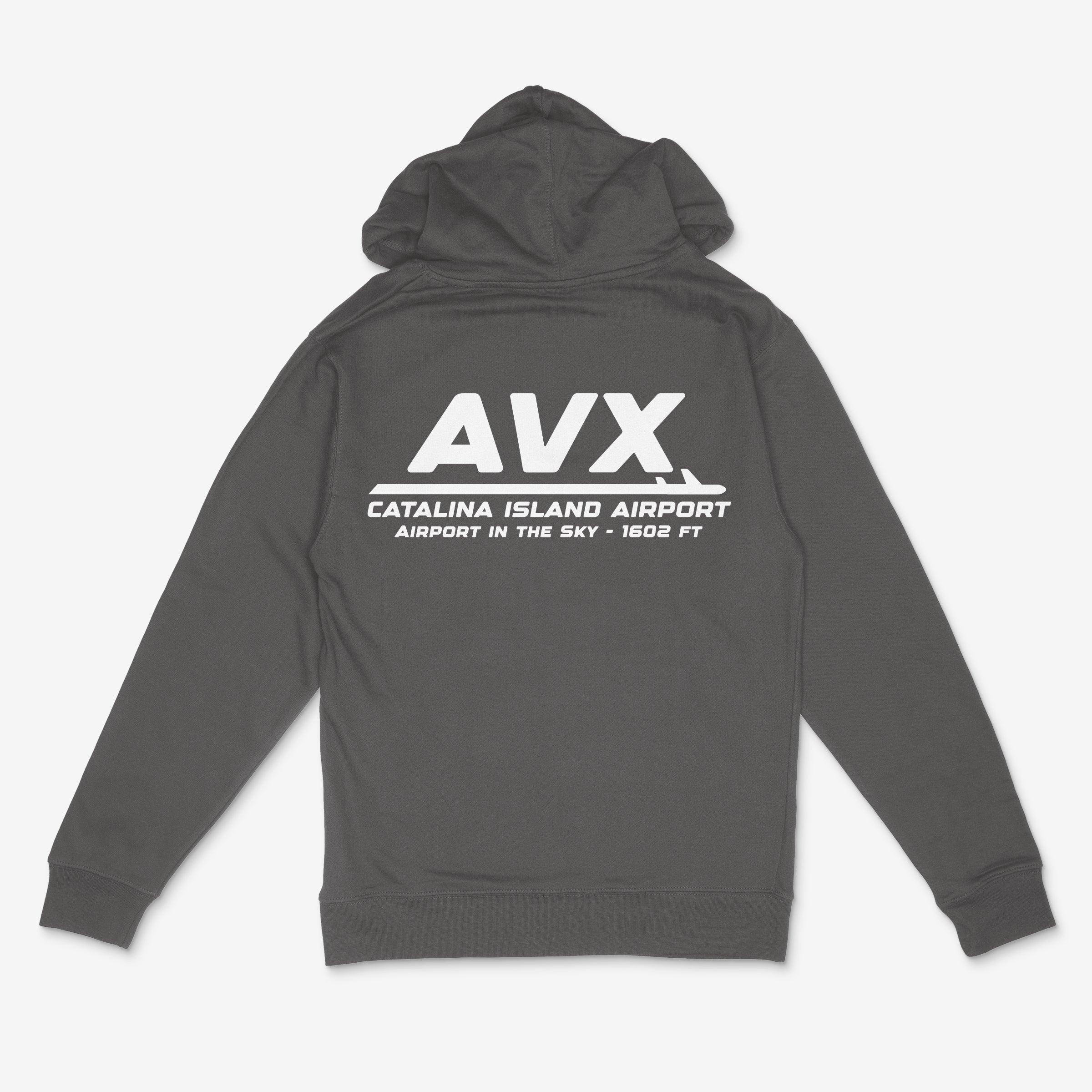 AVX Catalina Island Airport in the Sky Youth Hoodie Sweatshirt