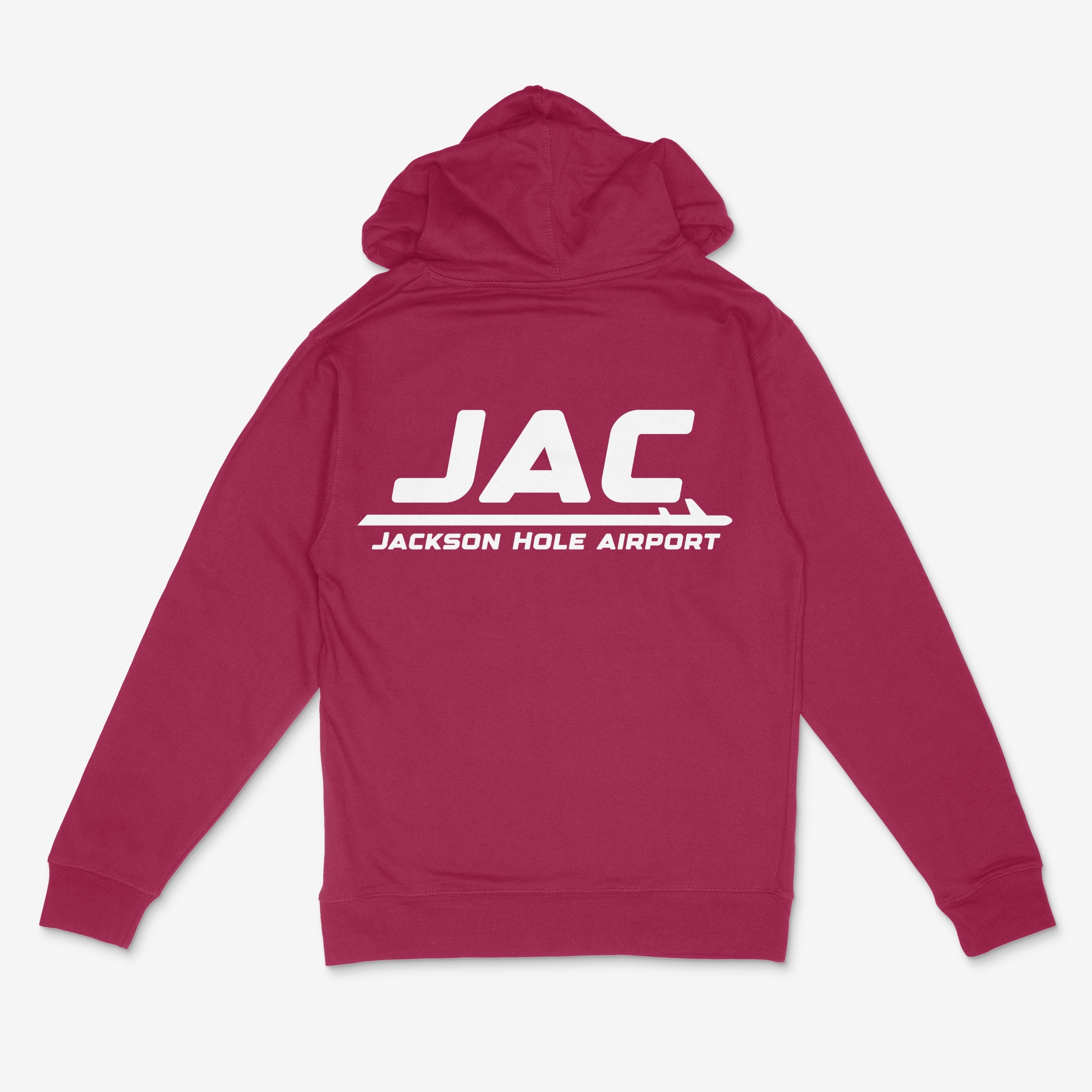 JAC Jackson Hole Airport Adult Hoodie