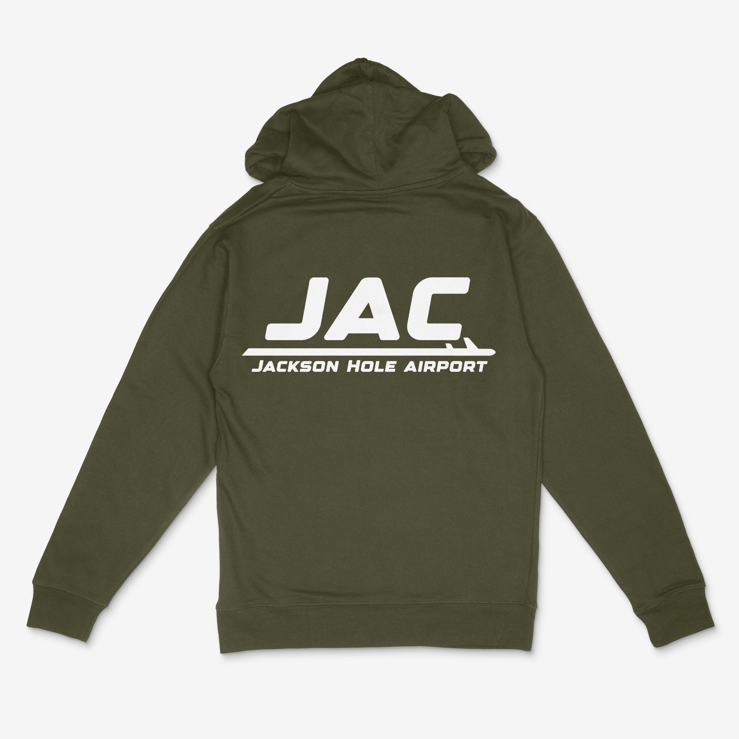 JAC Jackson Hole Airport Adult Hoodie