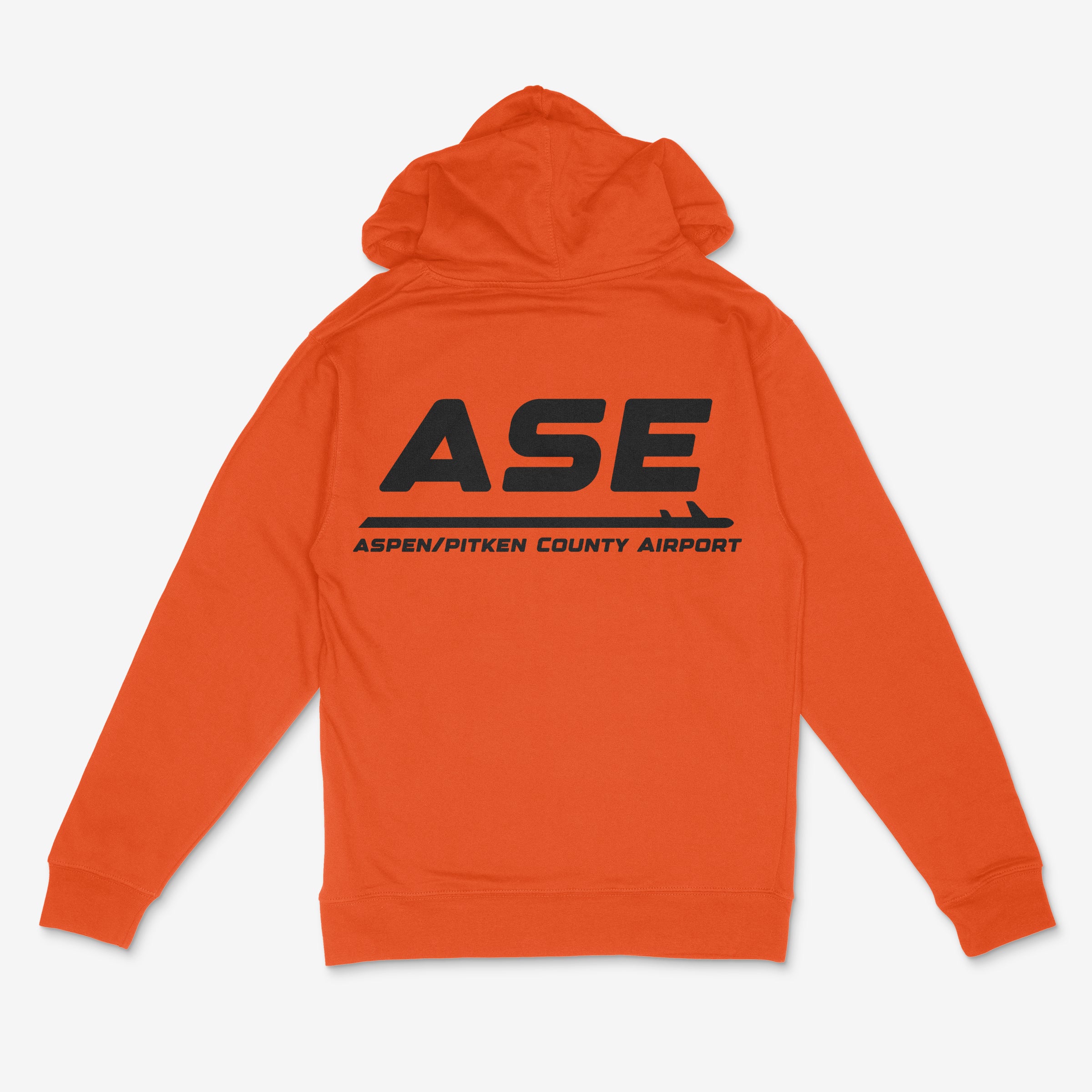 ASE Aspen/Pitkin County Airport Adult Hoodie