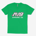 Women's AV8 Apparel Co. Center Chest Logo V Neck T-Shirt
