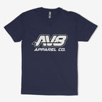 Women's AV8 Apparel Co. Center Chest Logo V Neck T-Shirt