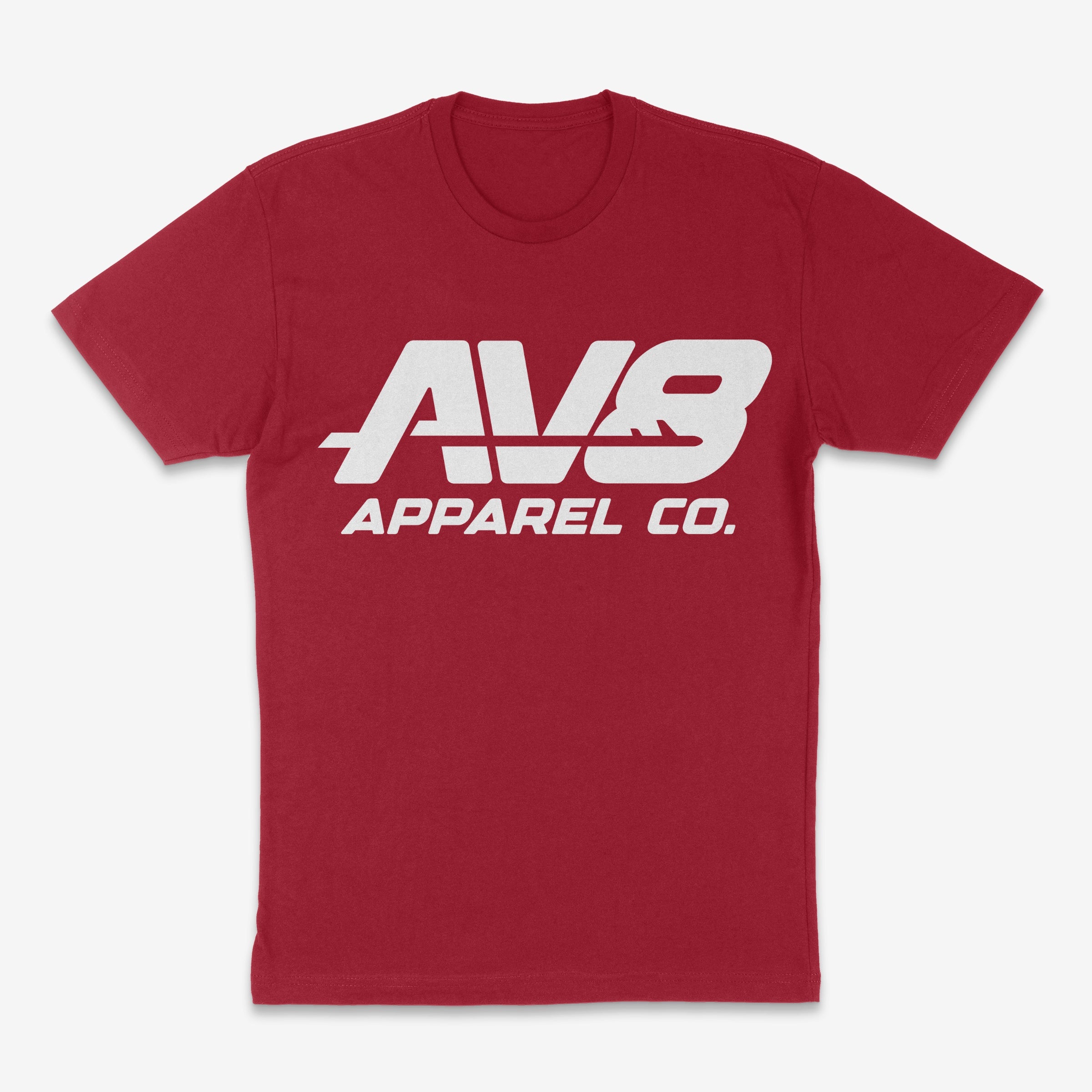 Women's AV8 Apparel Co. Center Chest Logo V Neck T-Shirt