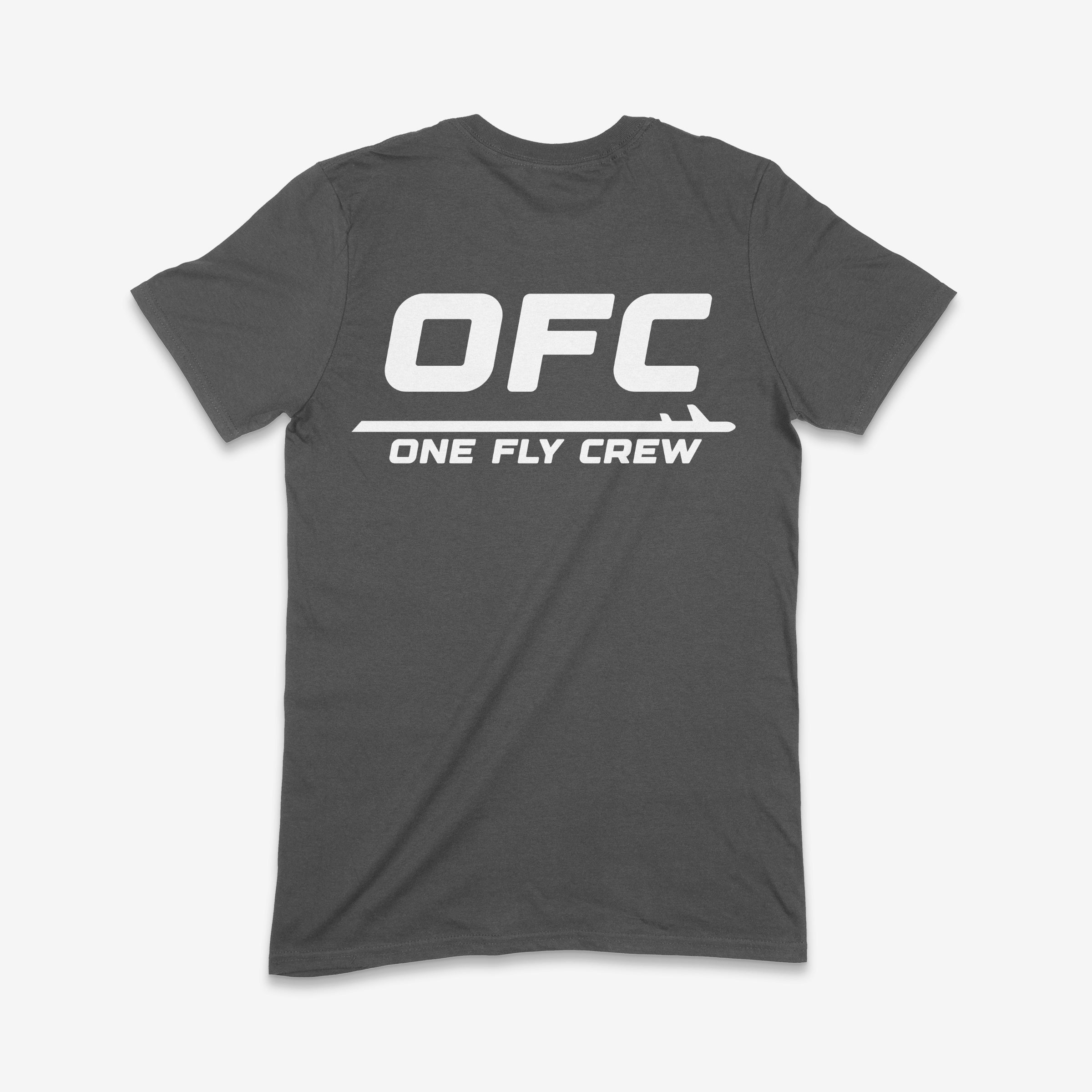 One Fly Crew Men's Cut Aviation T-Shirt