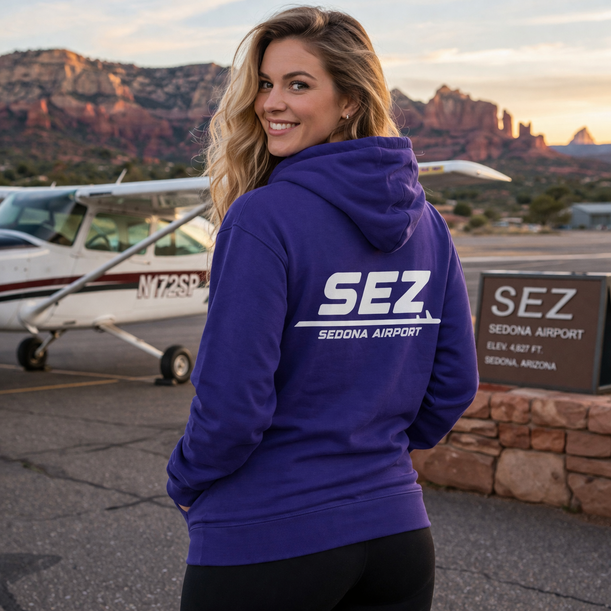 SEZ Sedona Arizona Airport Adult Hoodie Main image